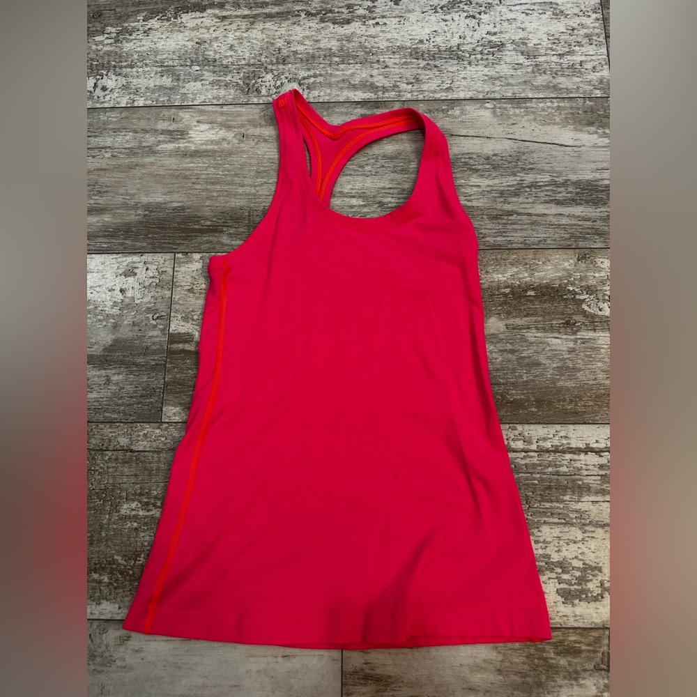 Lululemon Athletica Vibrant Pink Tank Top